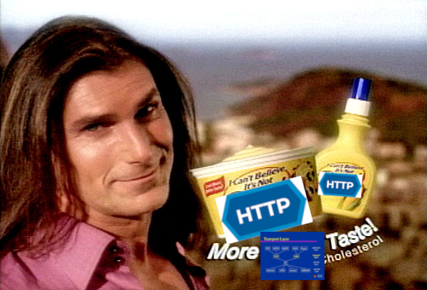 Your code won't believe it's not HTTP